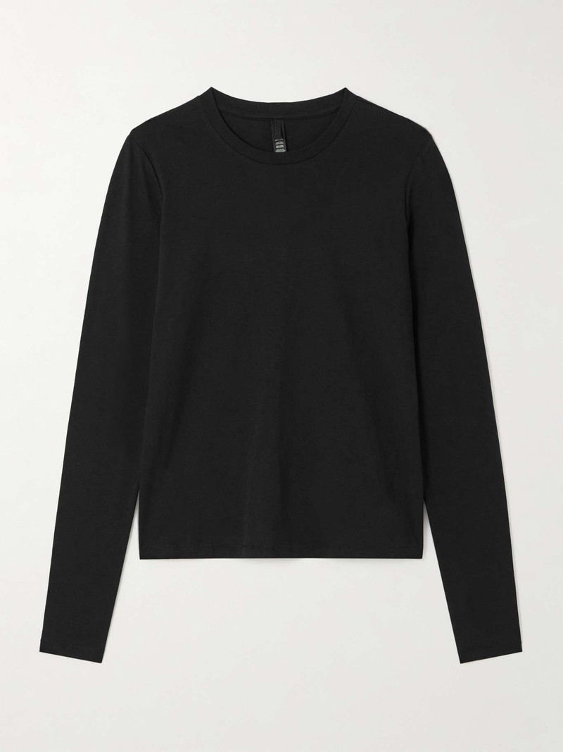 Long Sleeve T-Shirt - Onyx Black - 1