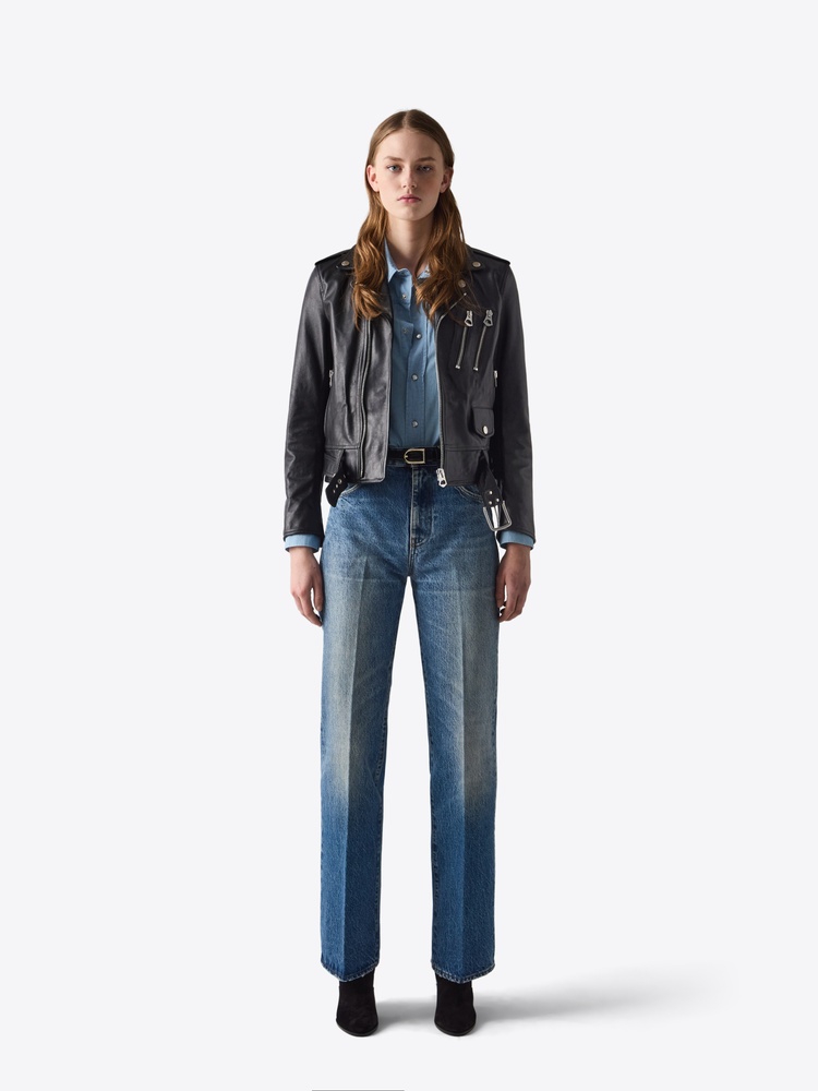 LEATHER JACKET 16 BLACK - 5