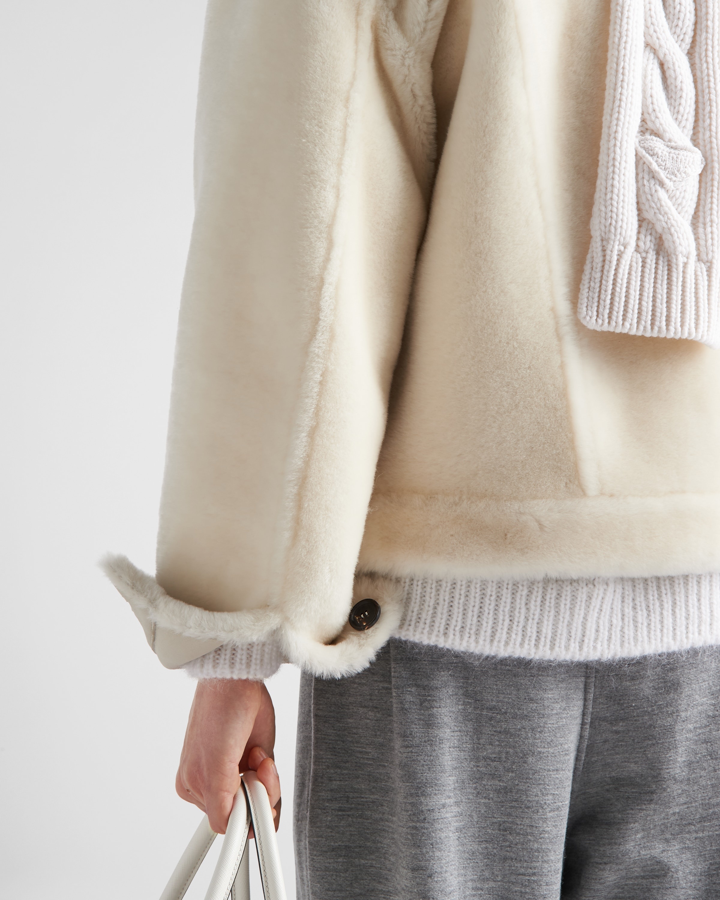 Prada Shearling jacket | prada | REVERSIBLE