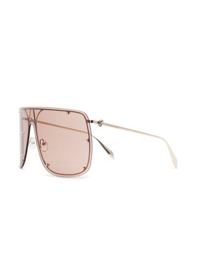 Alexander McQueen oversized-frame sunglasses outlook