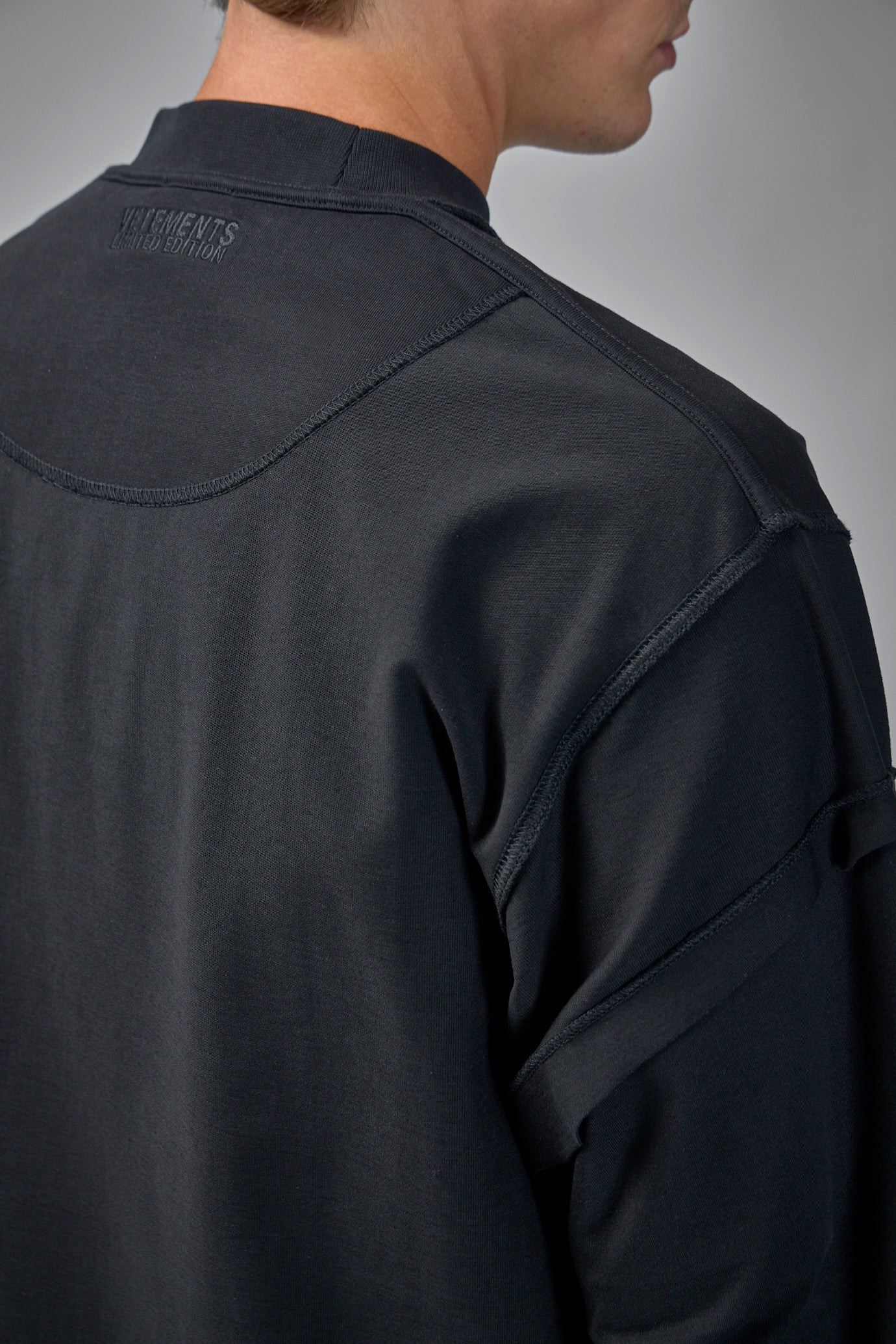Shut Down Embroidered Reworked Longsleeve - 4