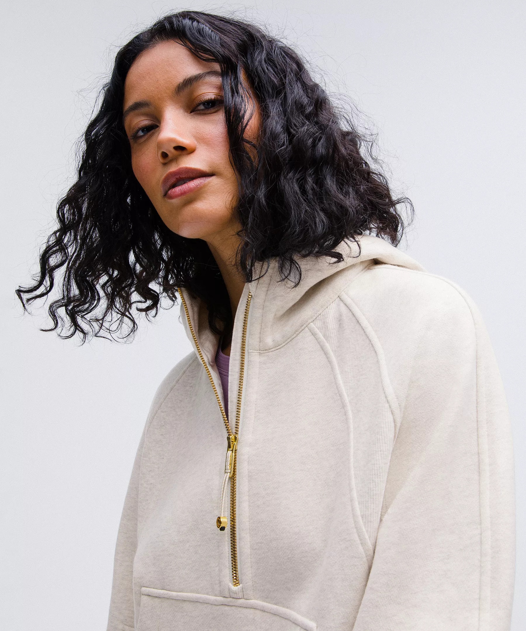 Scuba Oversized Half-Zip Hoodie - 4