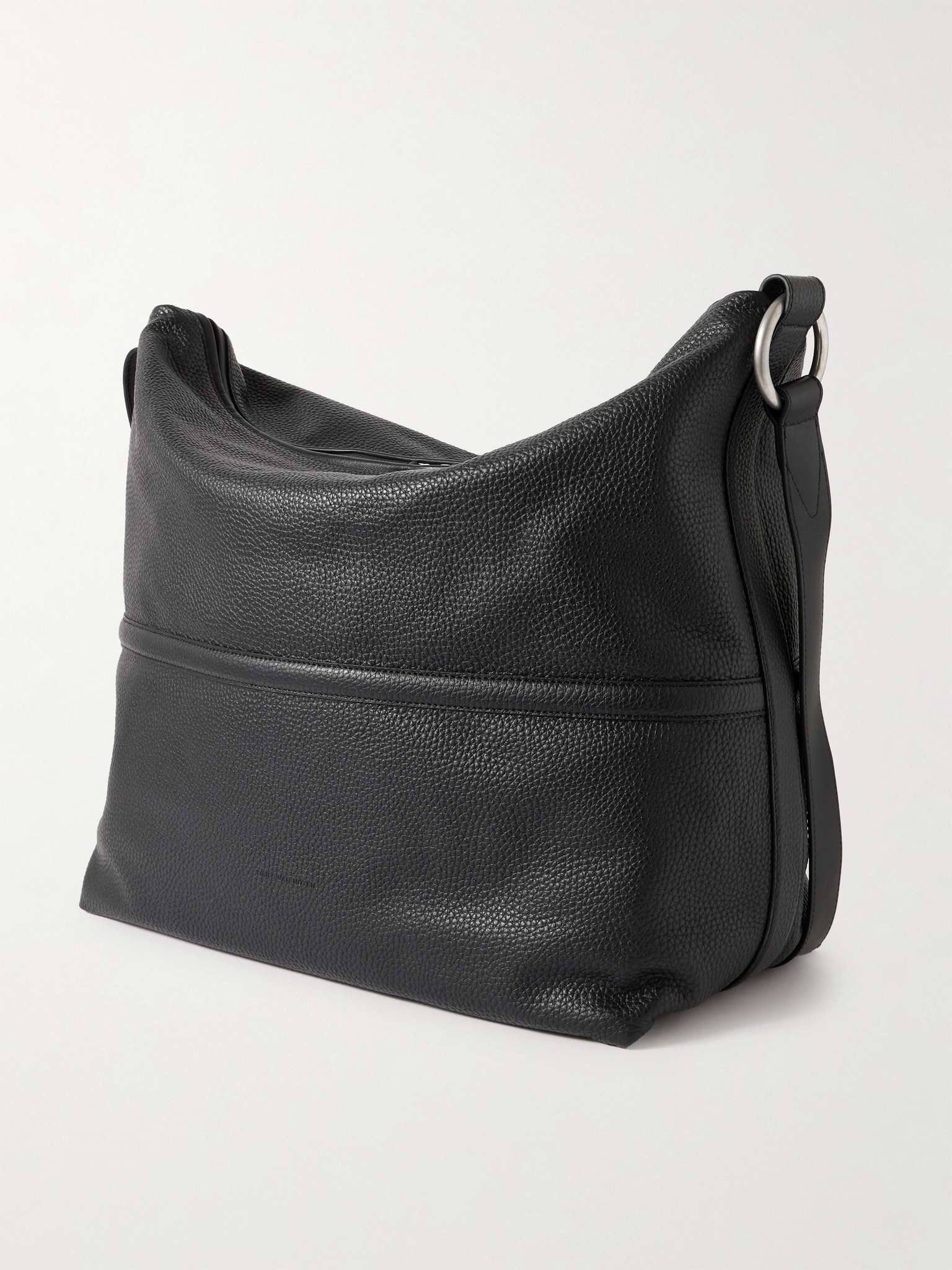 Full-Grain Leather Messenger Bag - 4