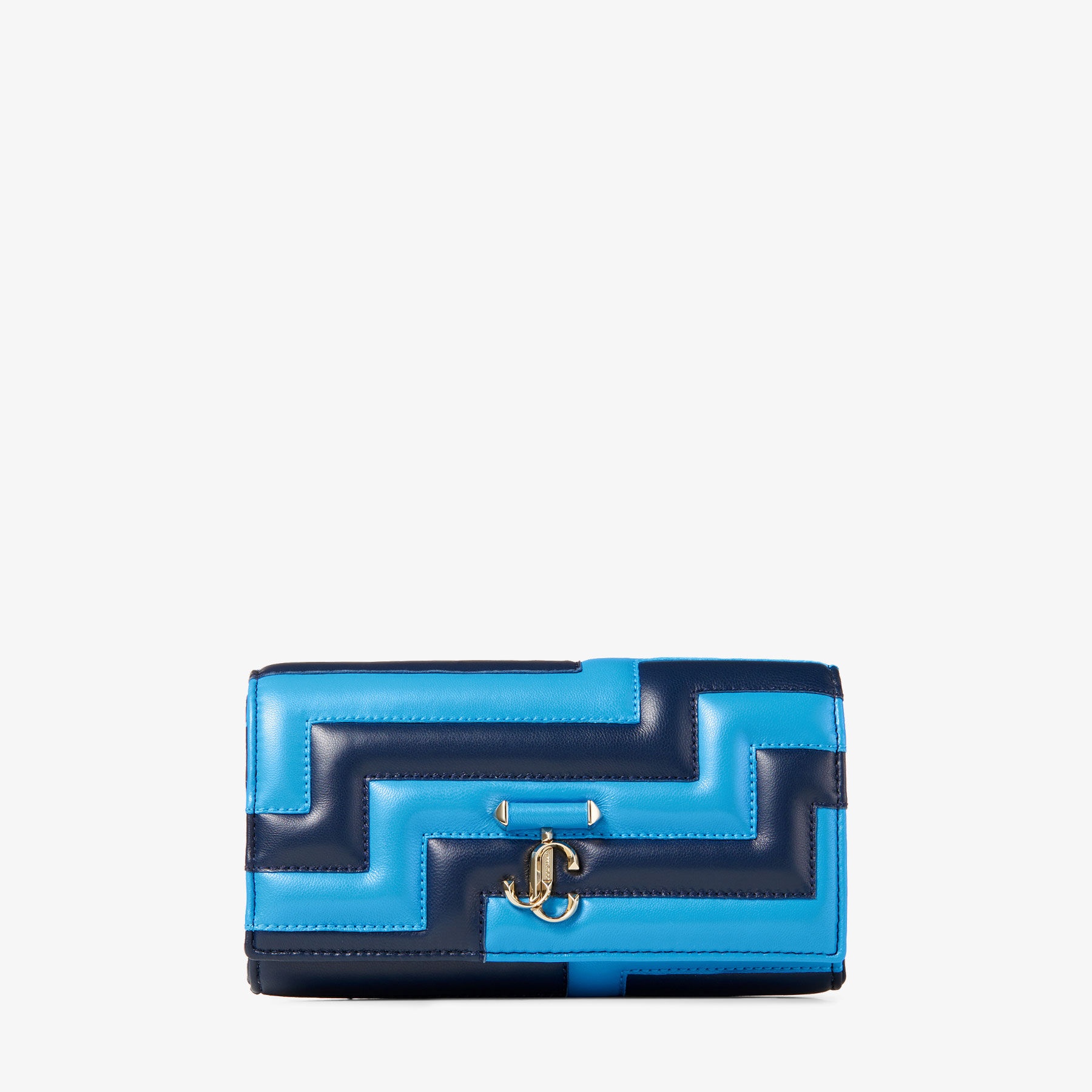 Avenue Wallet with Chain
Navy and Sky Avenue Nappa Leather Wallet with Chain - 1