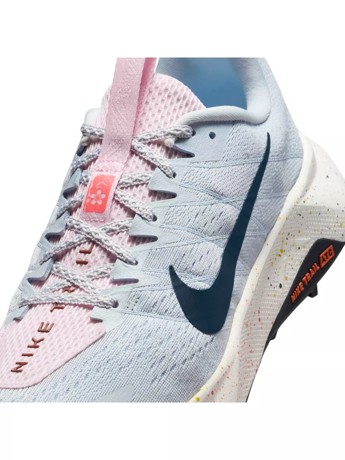 Wildhorse 10 "Pure Platinum/Football Grey/Pink Foam/Armory Navy" Men's Trail Running Shoe - 7