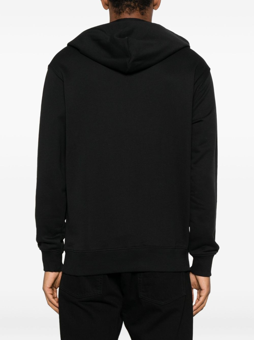 logo-print hoodie - 4