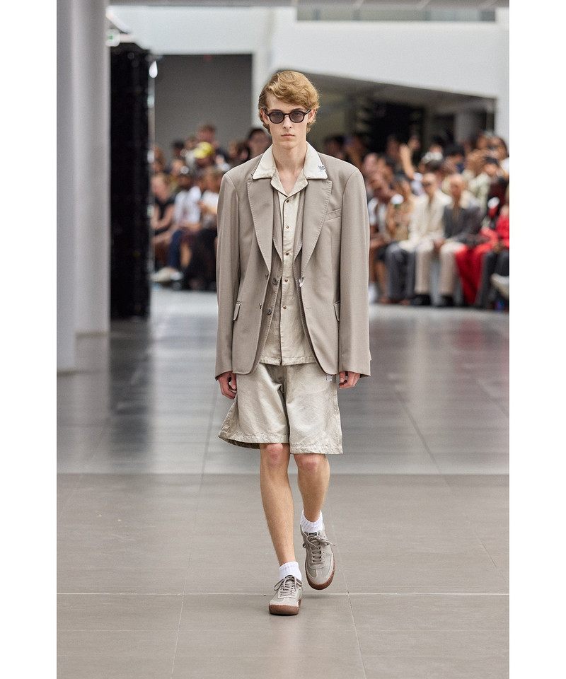 Front Layered Wool Jacket 24