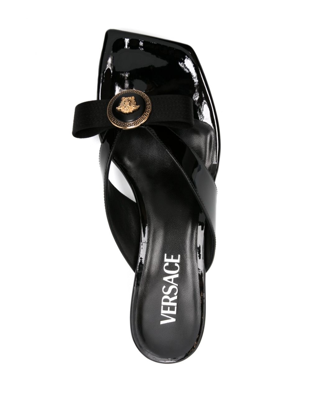 50mm Medusa-plaque patent-leather pumps - 4