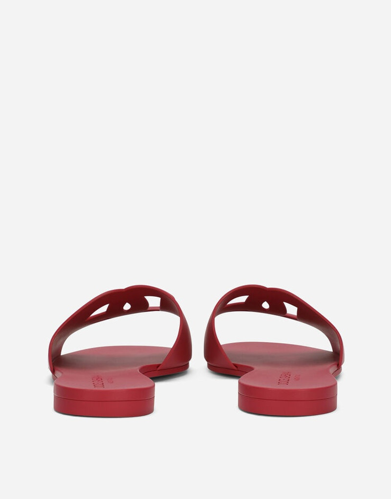 Dolce & Gabbana Rubber beachwear sliders outlook