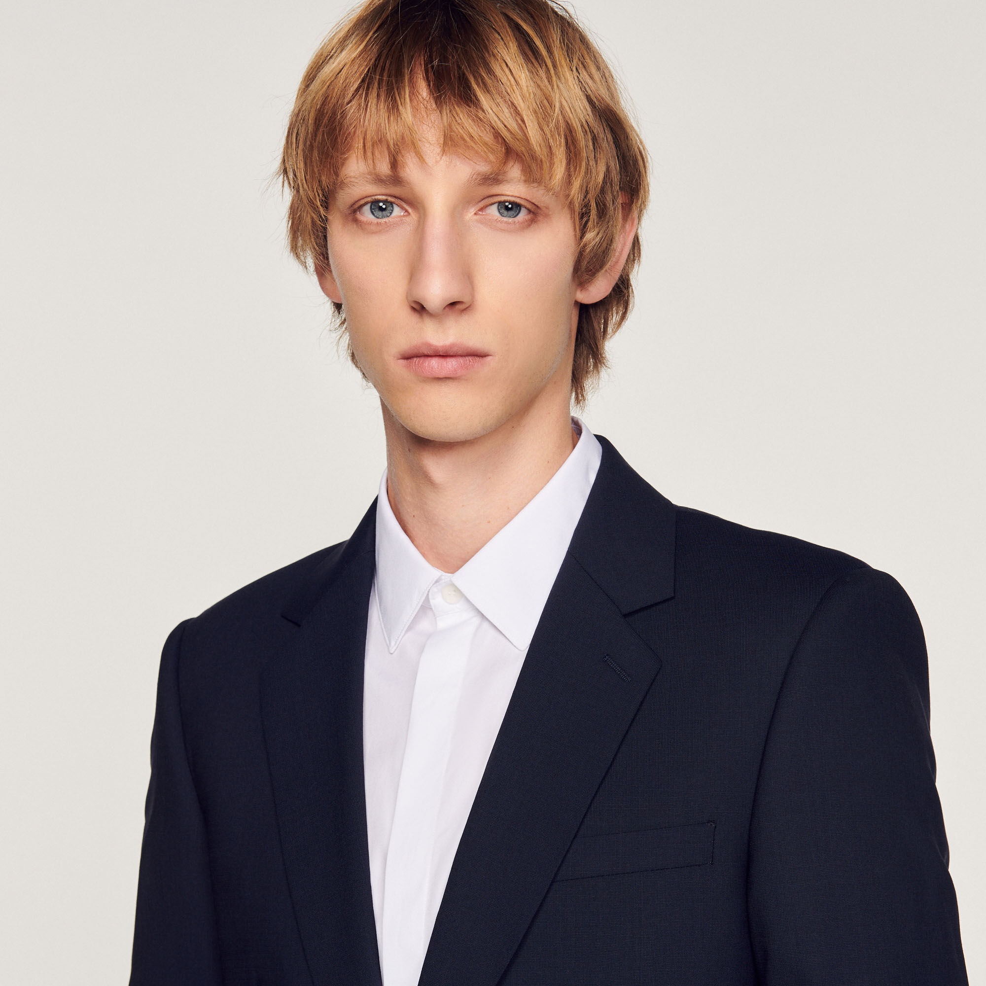 STRETCH WOOL SUIT JACKET - 3