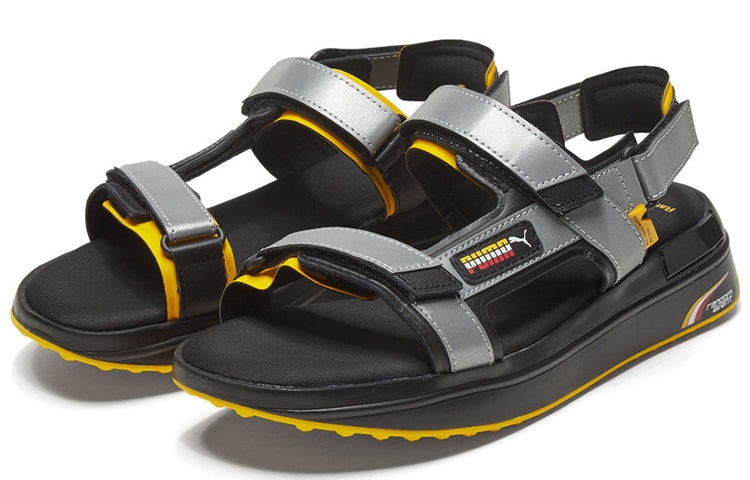 PUMA RIDER SANDAL RANDOMEVENT 'Black Silver' 373459-01 - 3