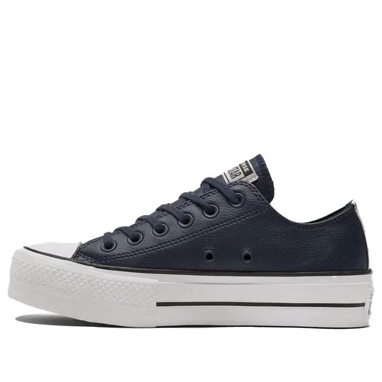 (WMNS) Converse Chuck Taylor All Star Platform Low 'Anodized Metals - Obsidian' 570453C - 1