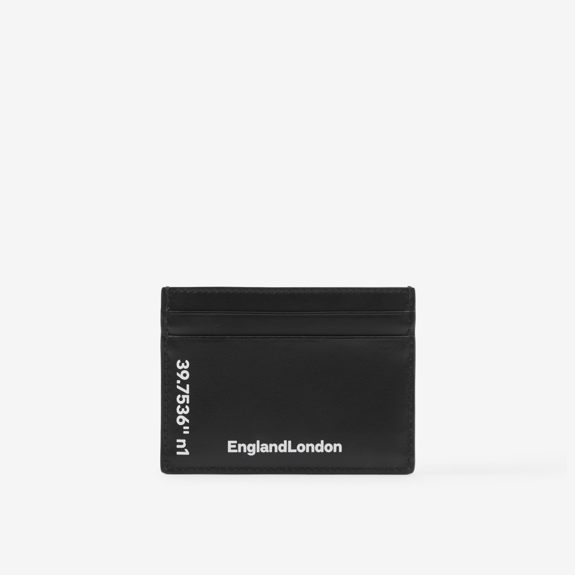 Coordinates Print​ Leather Card Case - 3