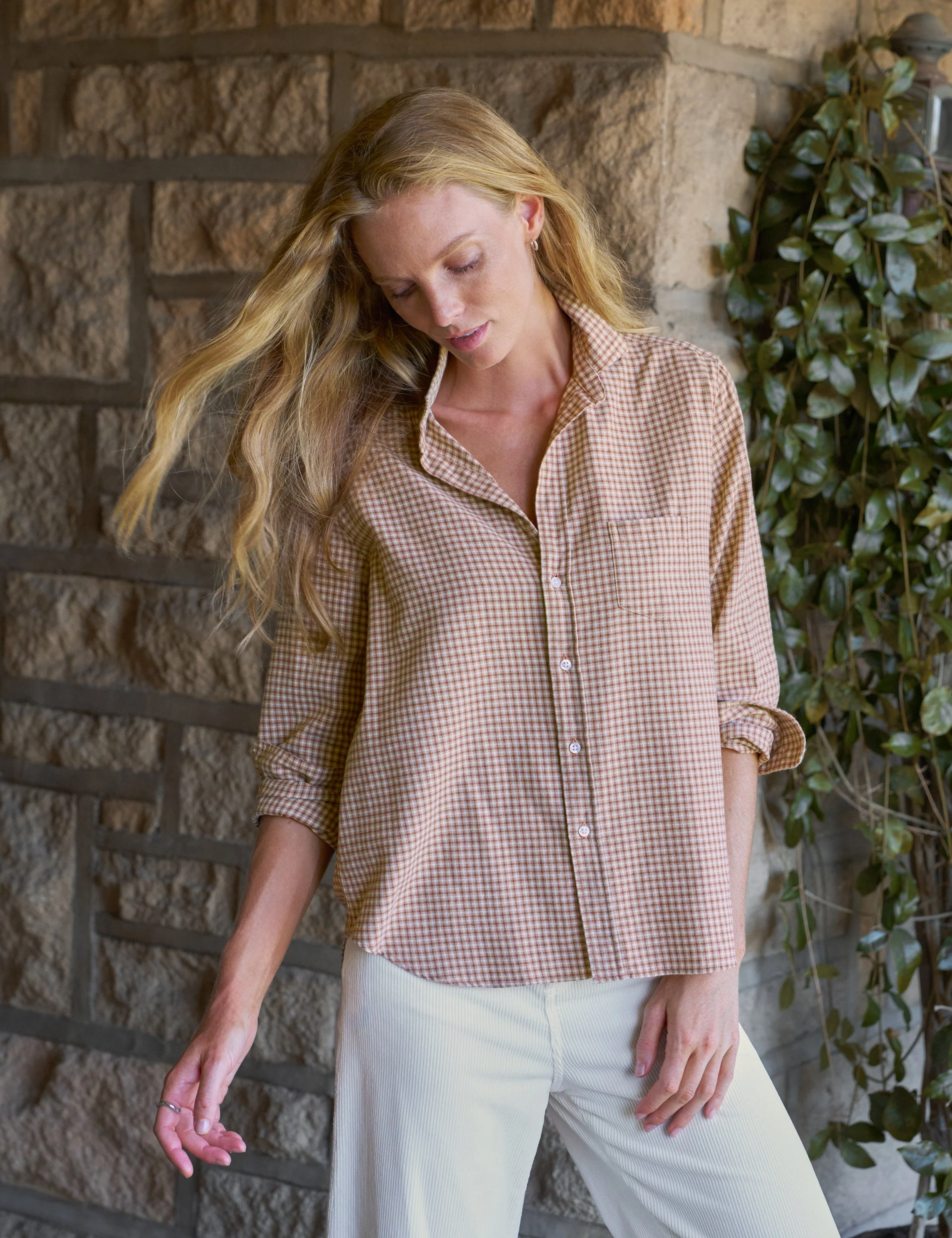 Relaxed Button-Up Shirt - 1