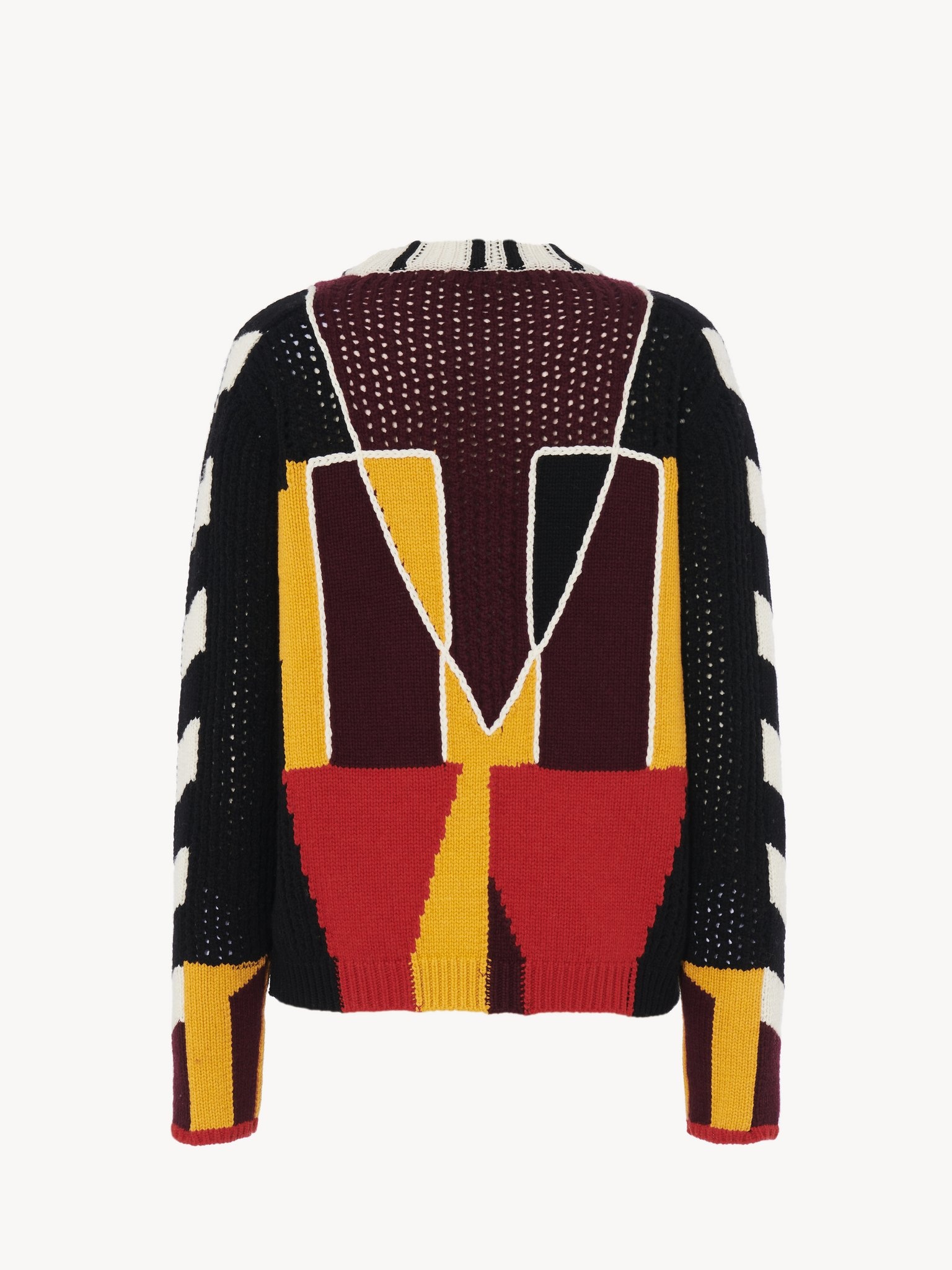 GRAPHIC KNIT SWEATER - 7
