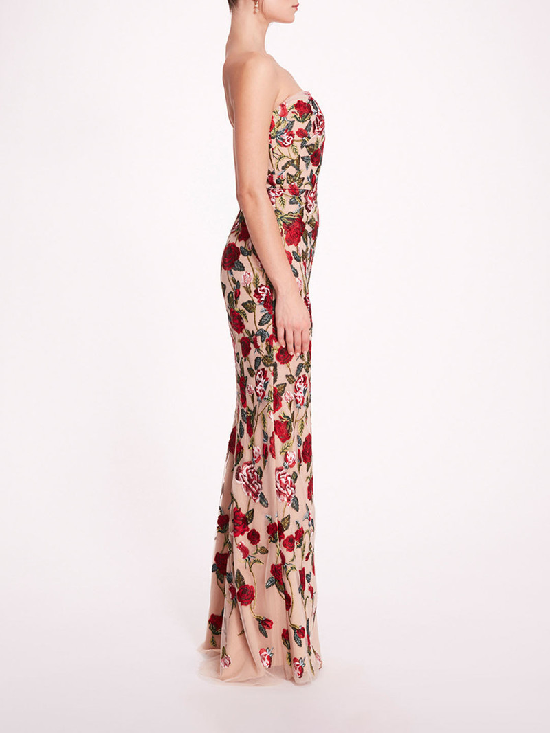 ROSES TULLE GOWN 3