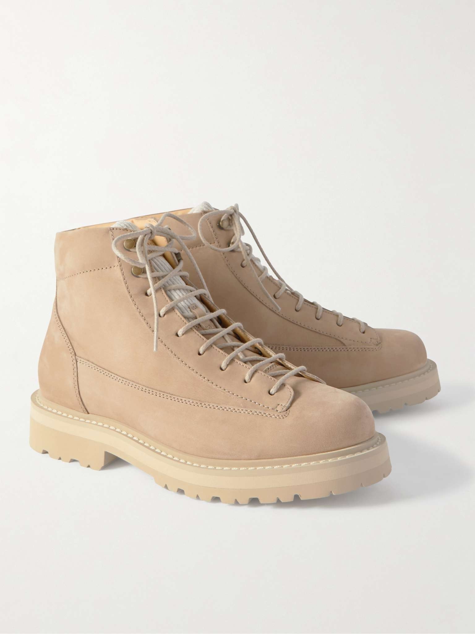 Suede Hiking Boots - 4