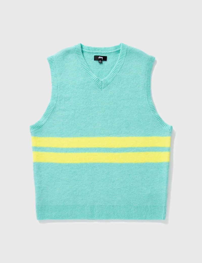 BRUSHED MOHAIR VEST - 1