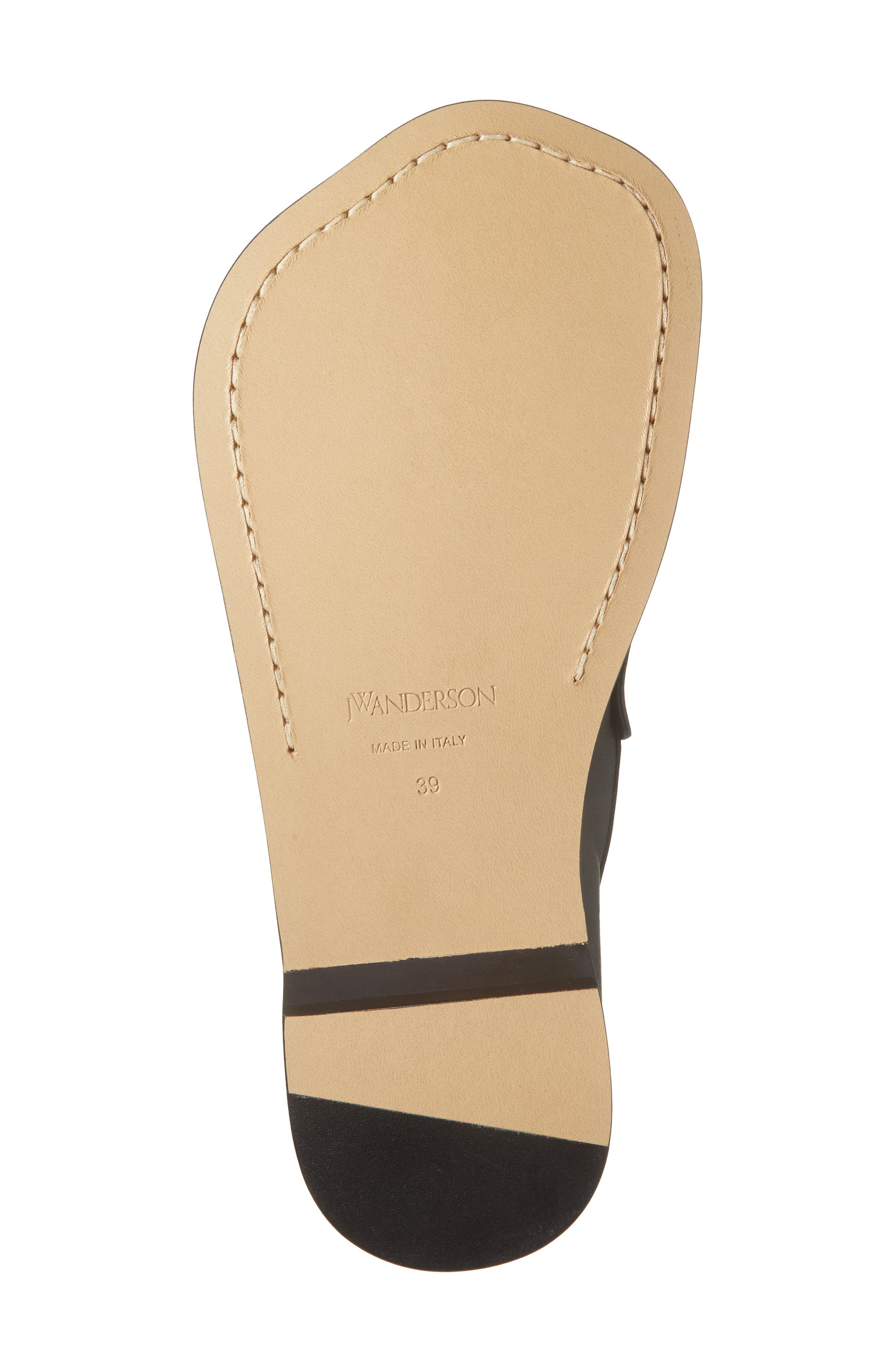 JW Anderson Paw Penny Loafer in Black 999 at Nordstrom - 6