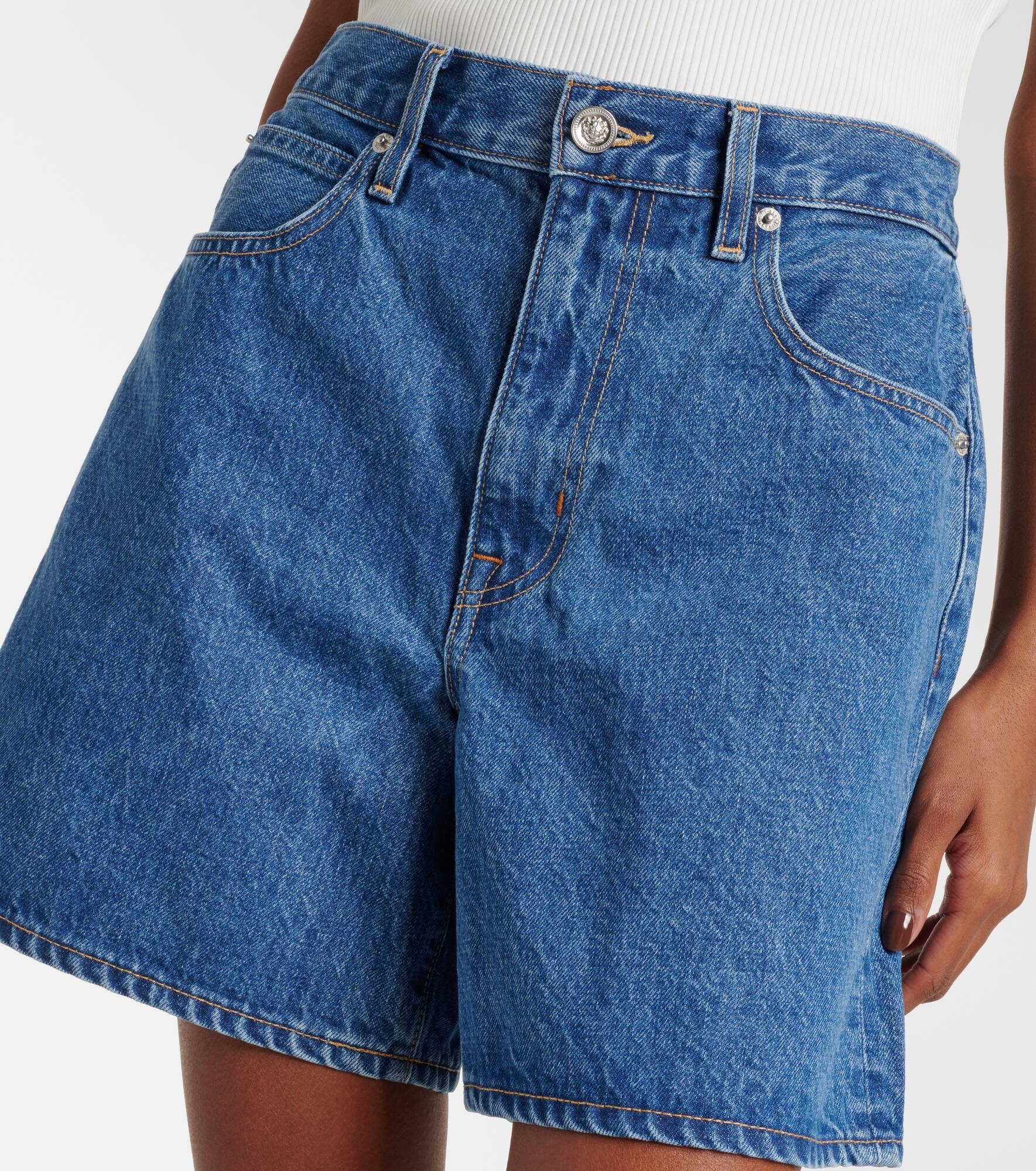 Walker denim shorts - 4