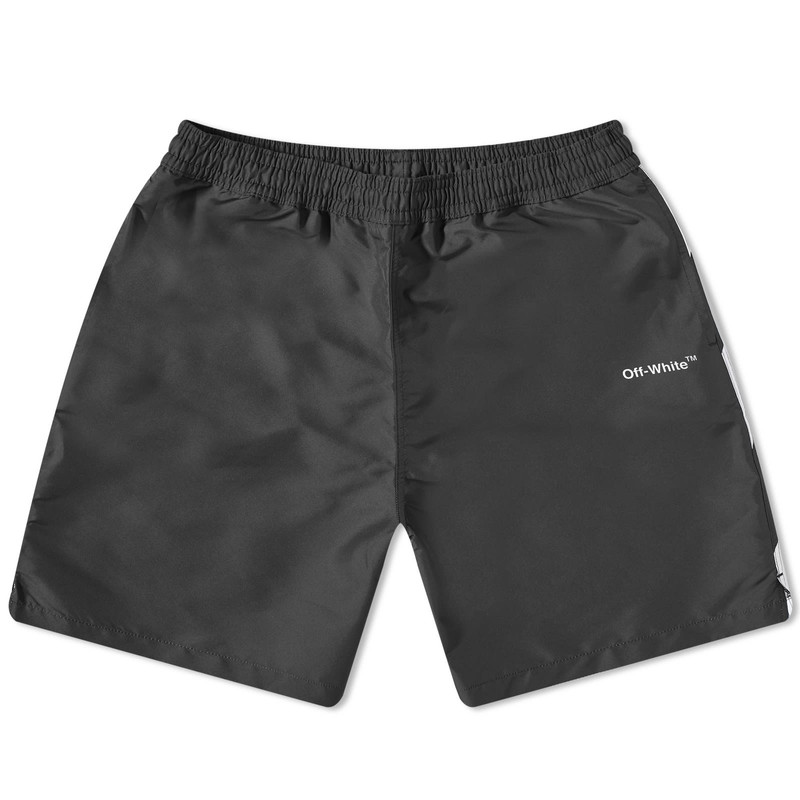 Off-White Diag Surfer Swim Shorts 1