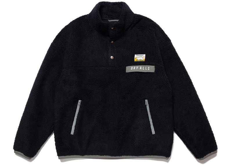 Human Made Human Made Boa Fleece Pullover Navy outlook