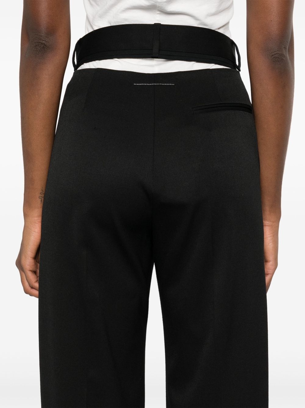 cut-out trousers - 5