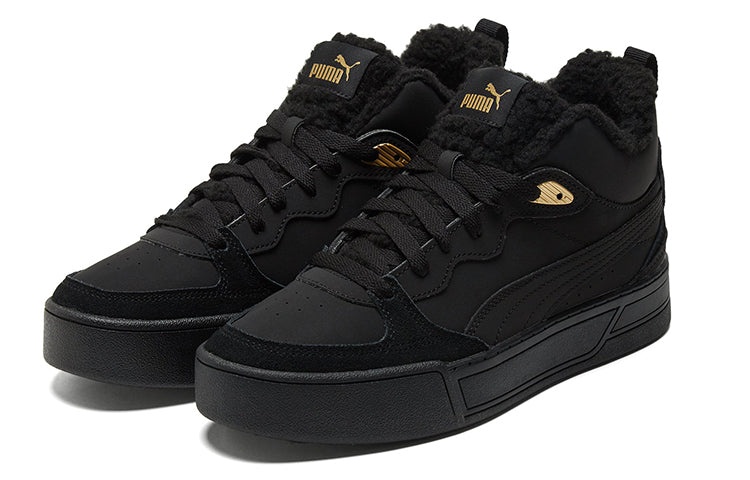 (WMNS) PUMA Skye Demi Retro Casual Skateboarding Shoes Black 381151-01 - 3