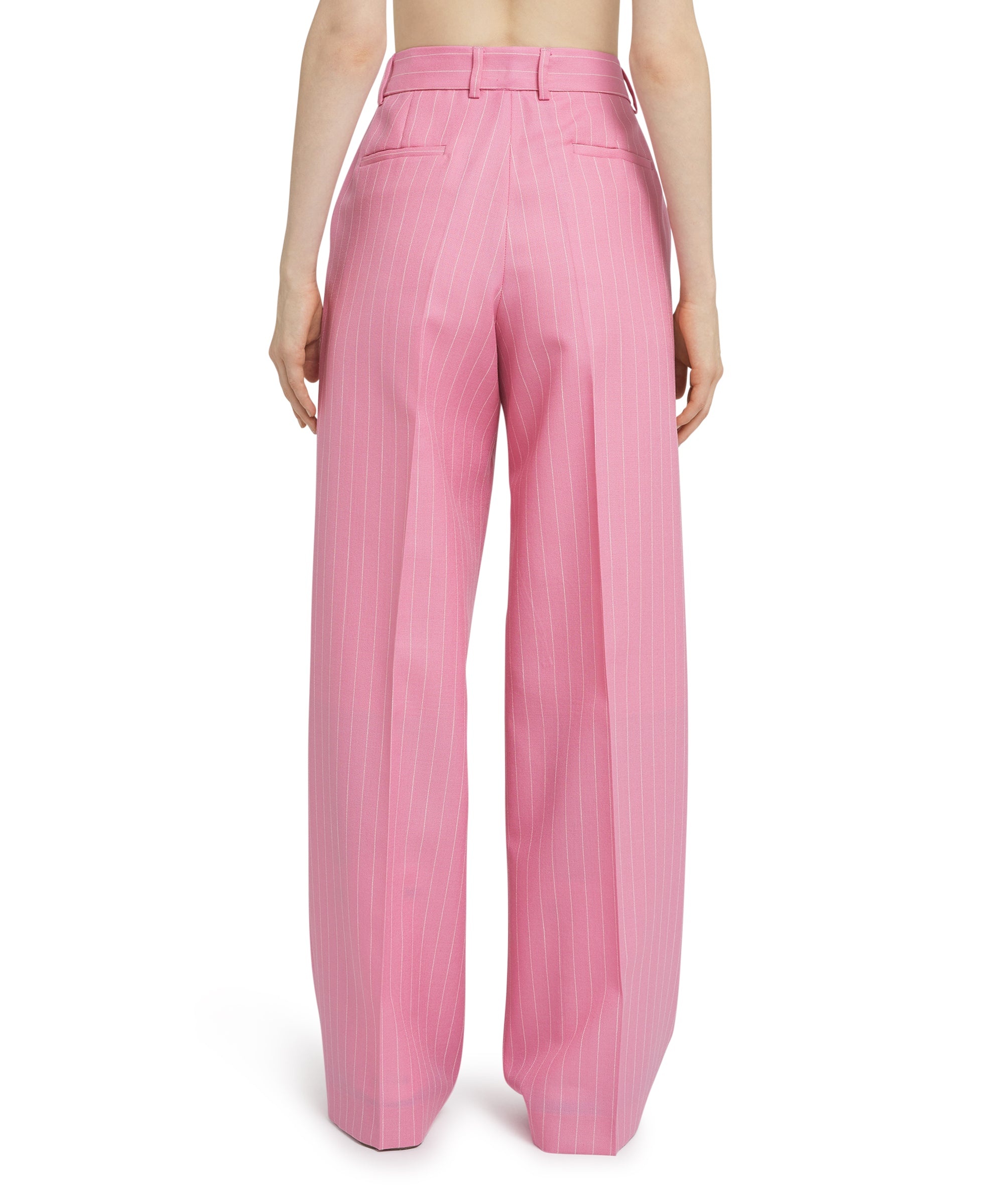 Wool trousers with  "Pinstripe Wool" workmanship - 3