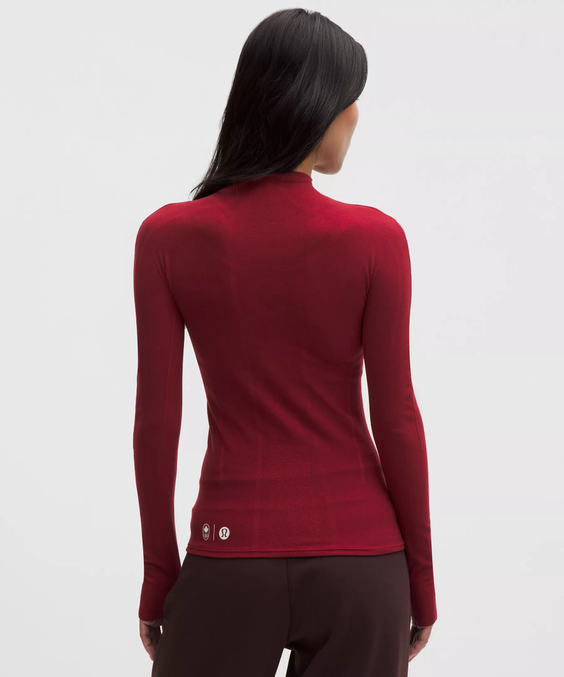 Team Canada Women's Seamless Mockneck Base Layer *COC Logo 3