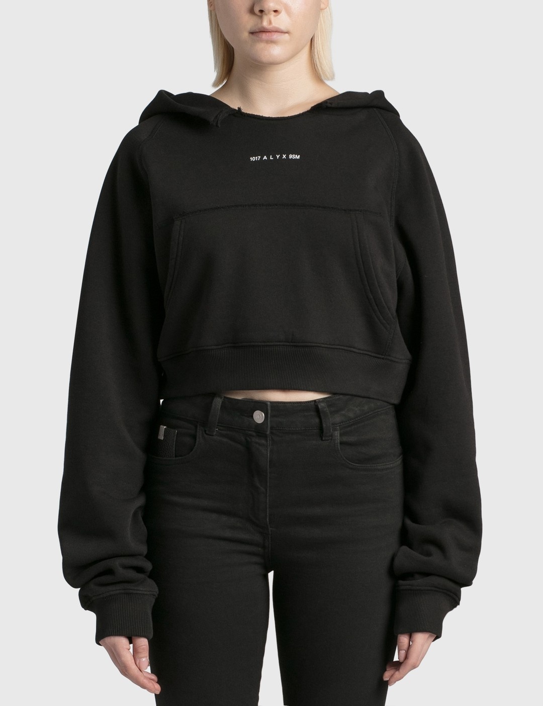 COLLECTION LOGO CROPPED SWEATSHIRT - 1