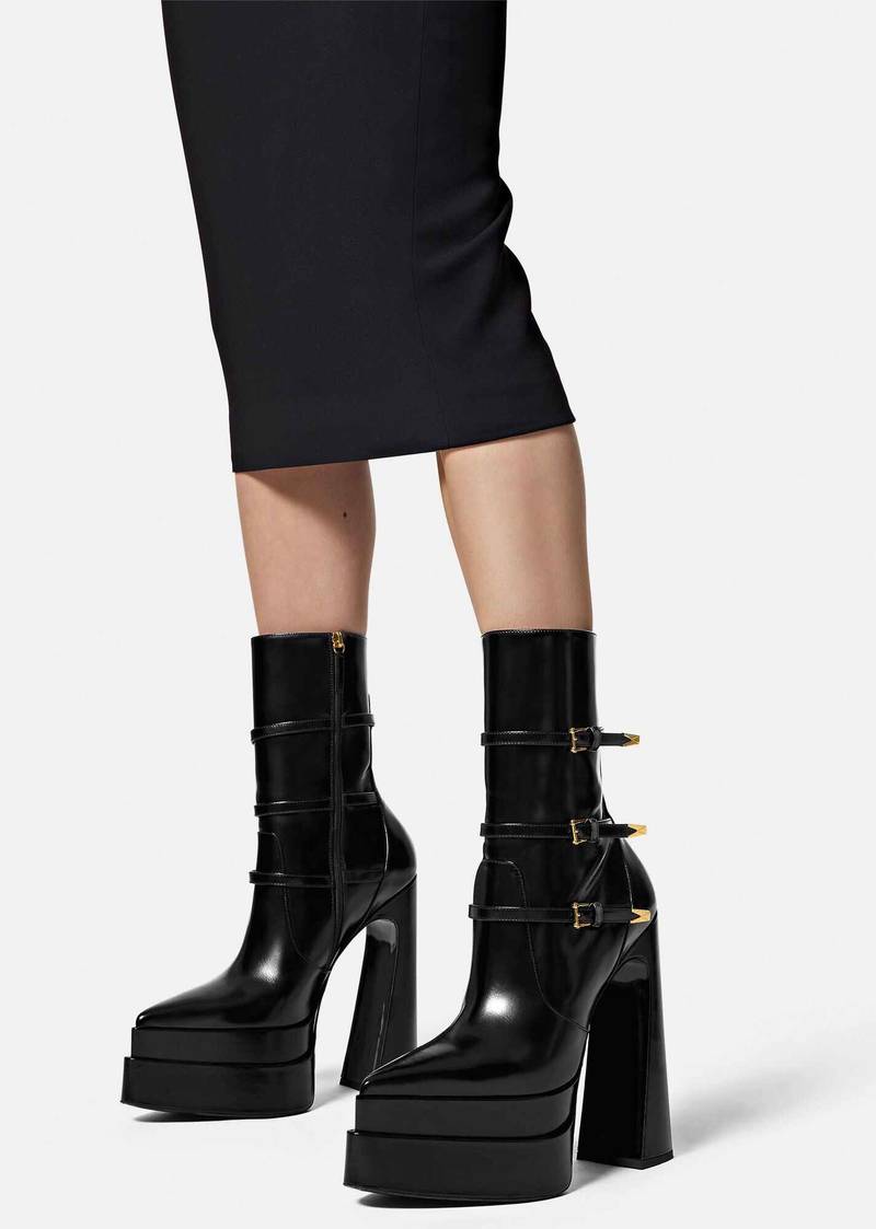 Aevitas Pointy Platform Boots 5