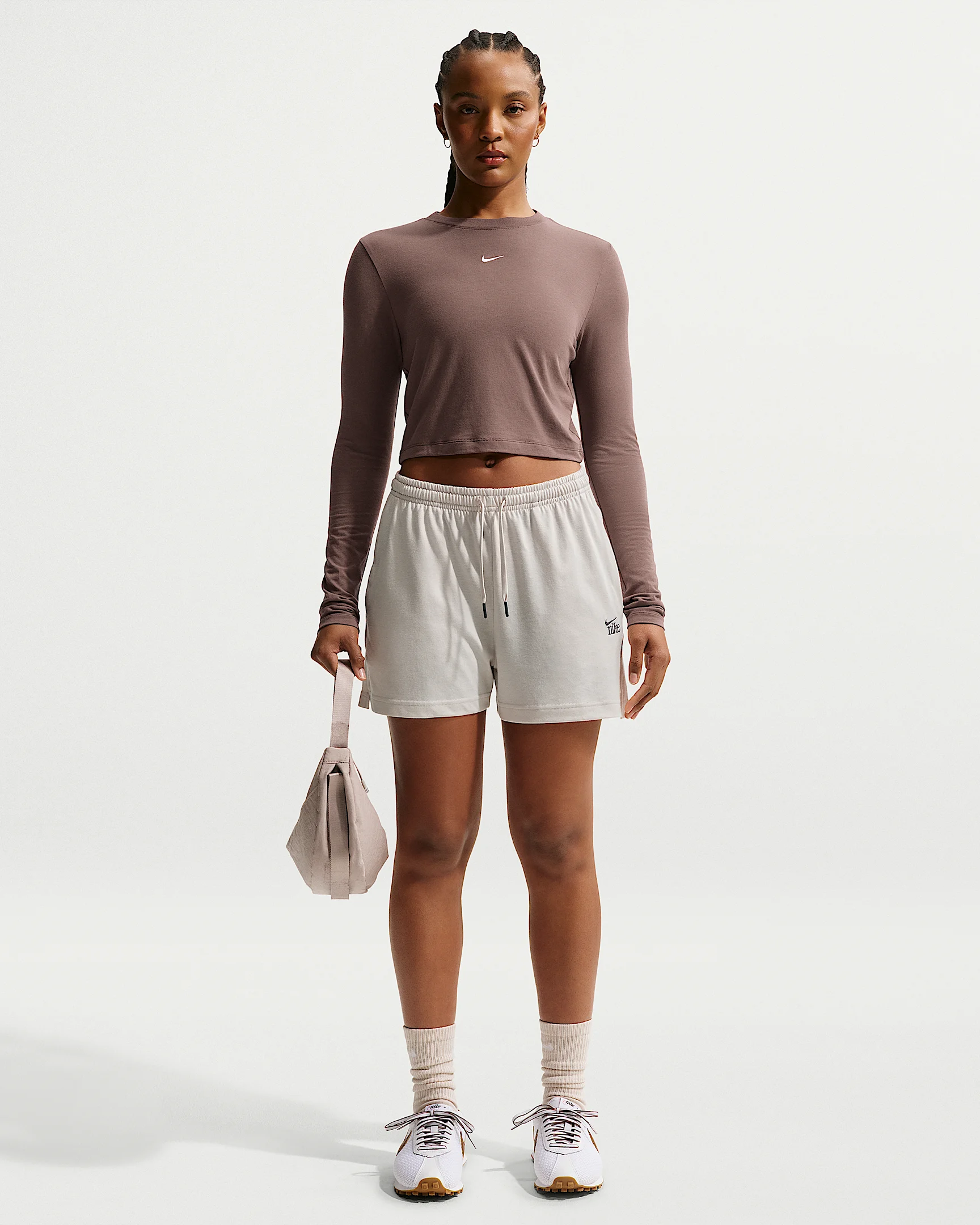 Nike Sportswear Chill Knit Women's High-Waisted Lightweight Shorts - 1