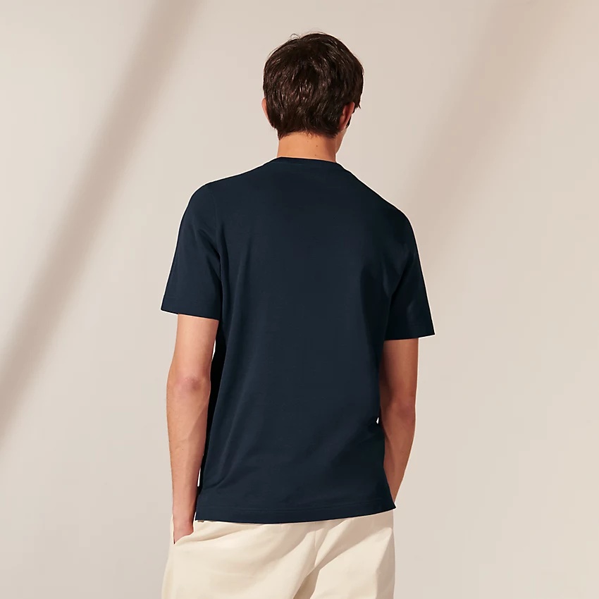 "H" embroidered T-shirt - 2