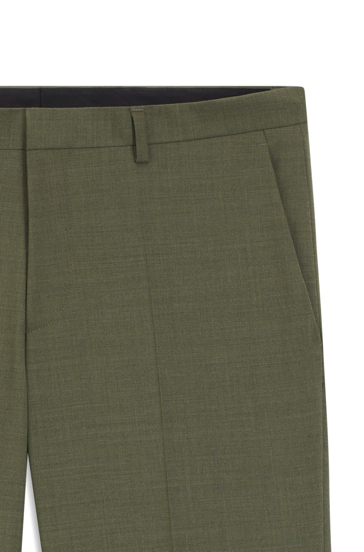 EXTRA-SLIM-FIT TROUSERS IN PERFORMANCE-STRETCH DOBBY - 6