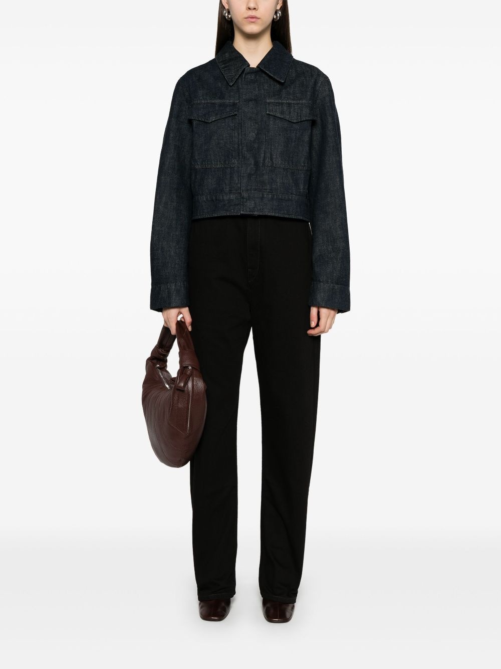 Two Pocket cropped jacket - 2
