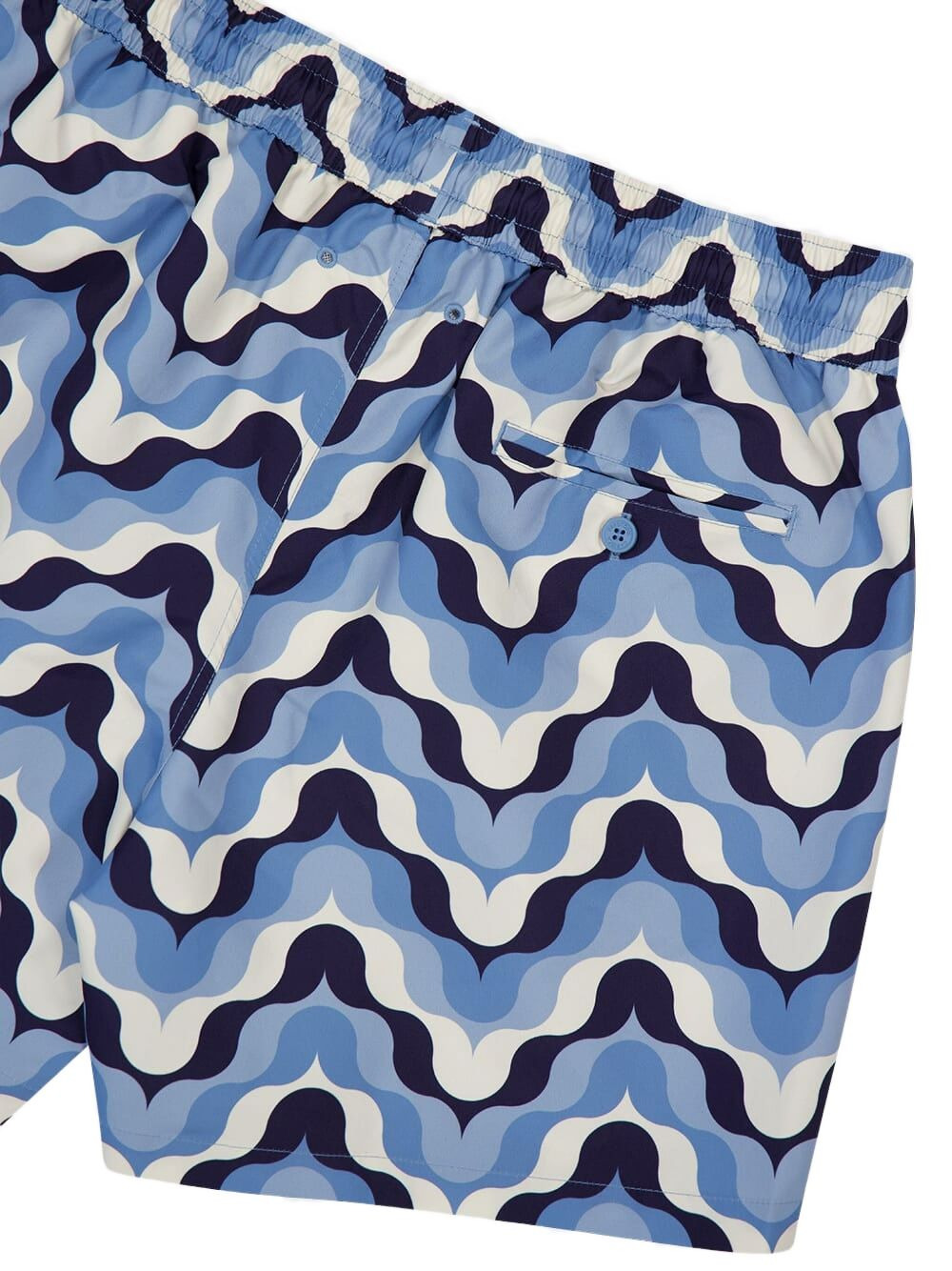 wave-print swim shorts - 3
