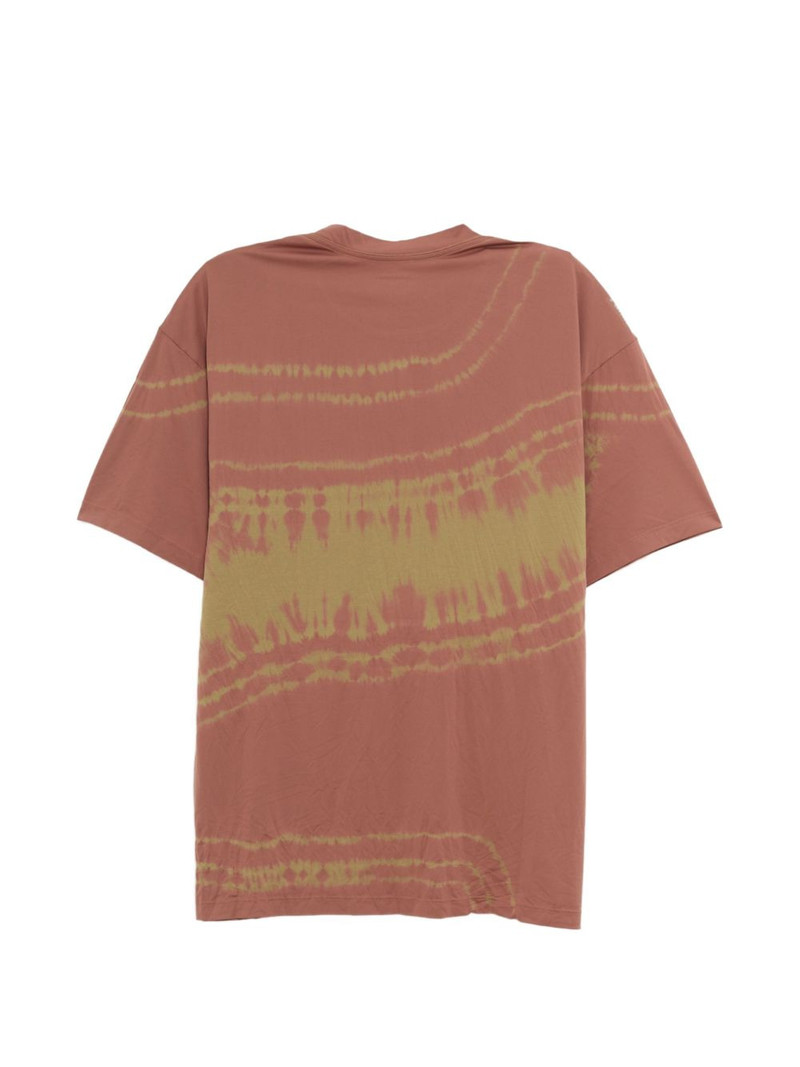 SATISFY patch-detail T-shirt outlook