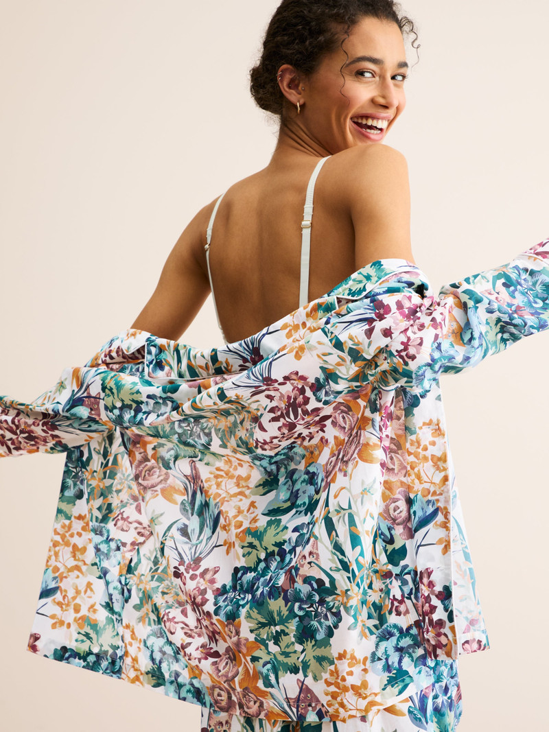 Derek Rose Women's Pajamas London Garden Multi outlook