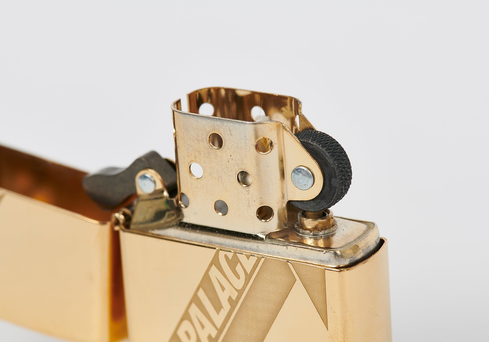 PALACE TRI-FERG ZIPPO LIGHTER HIGH POLISH BRASS - 8