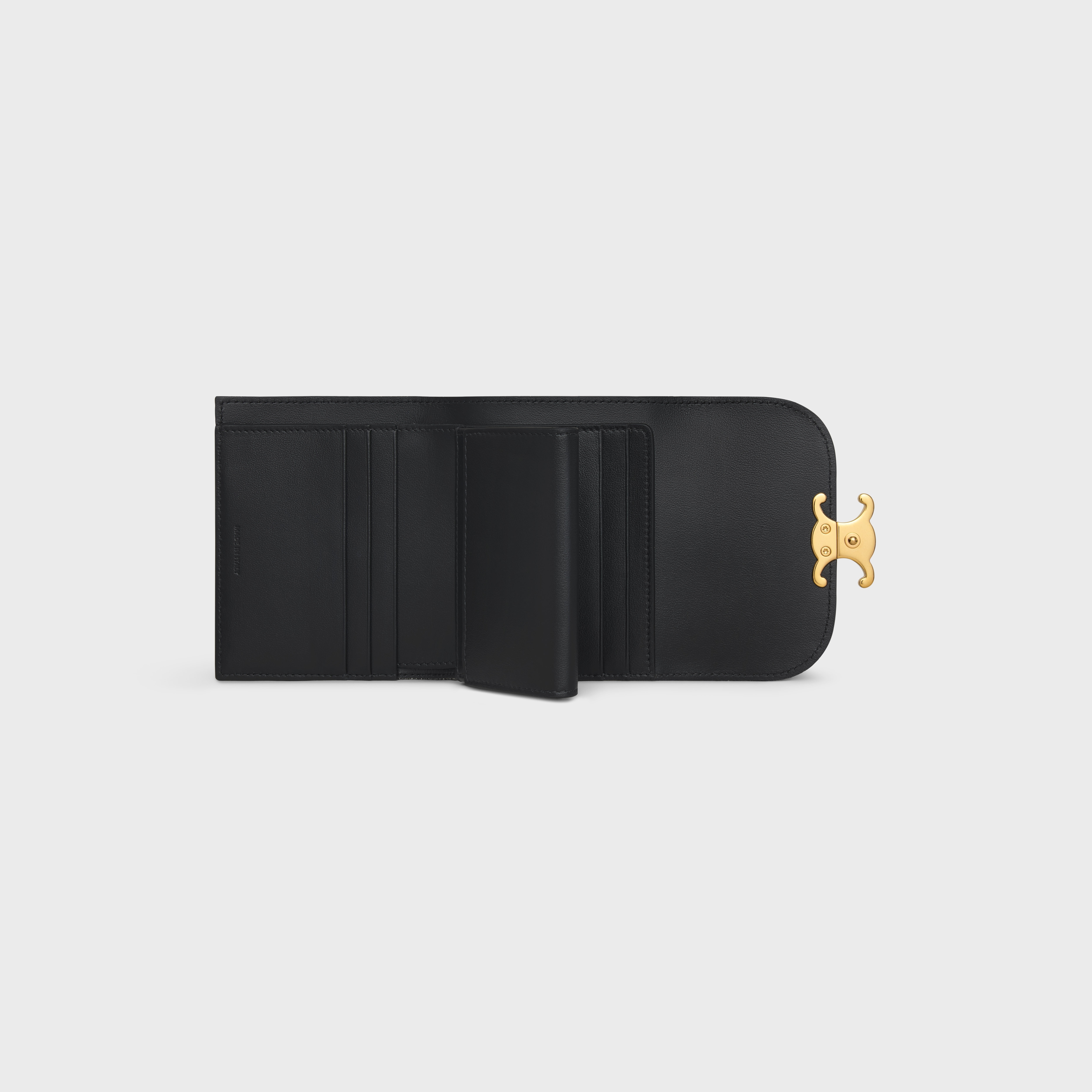 Small Flap Wallet TRIOMPHE in GLITTER TEXTILE - 4