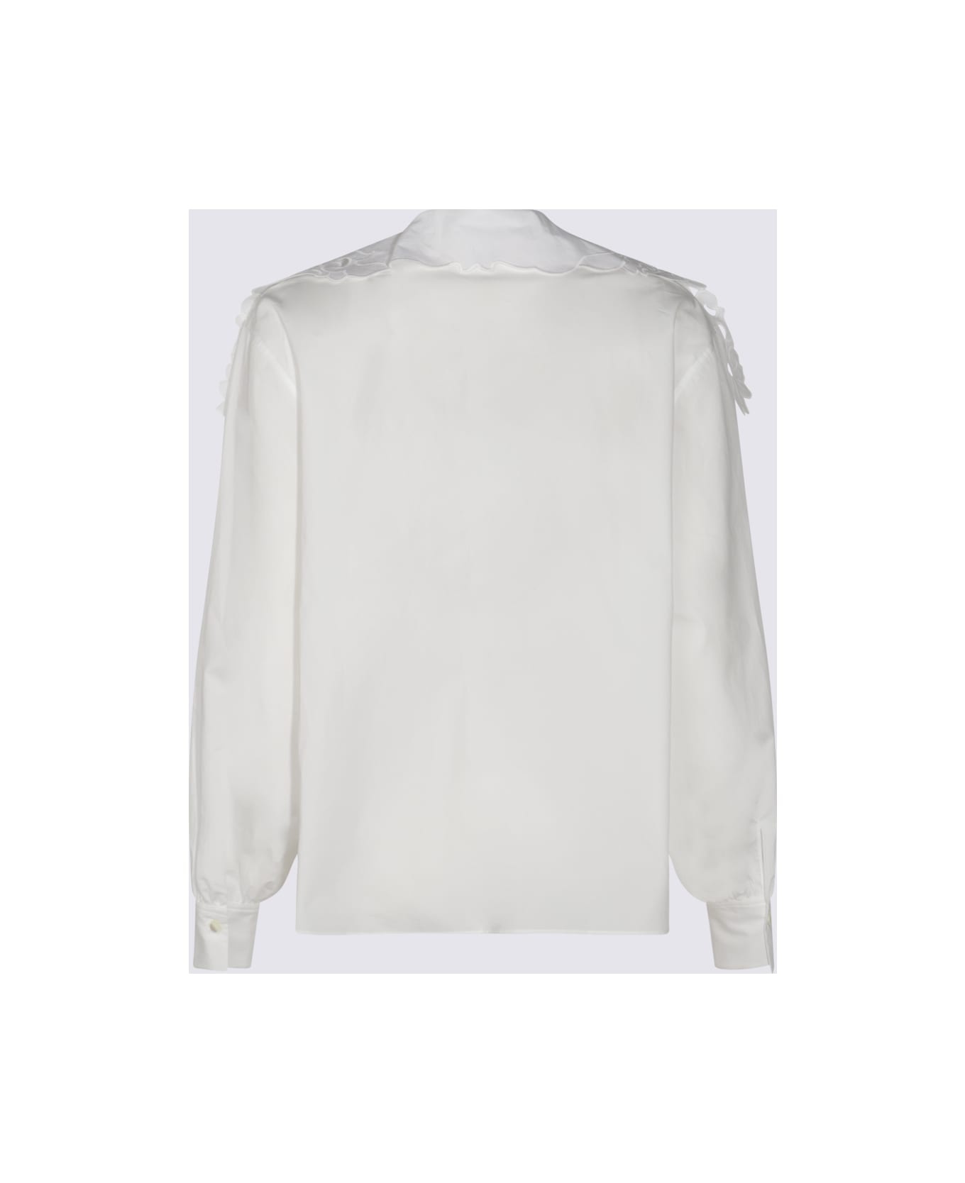 White Cotton Shirt - 2