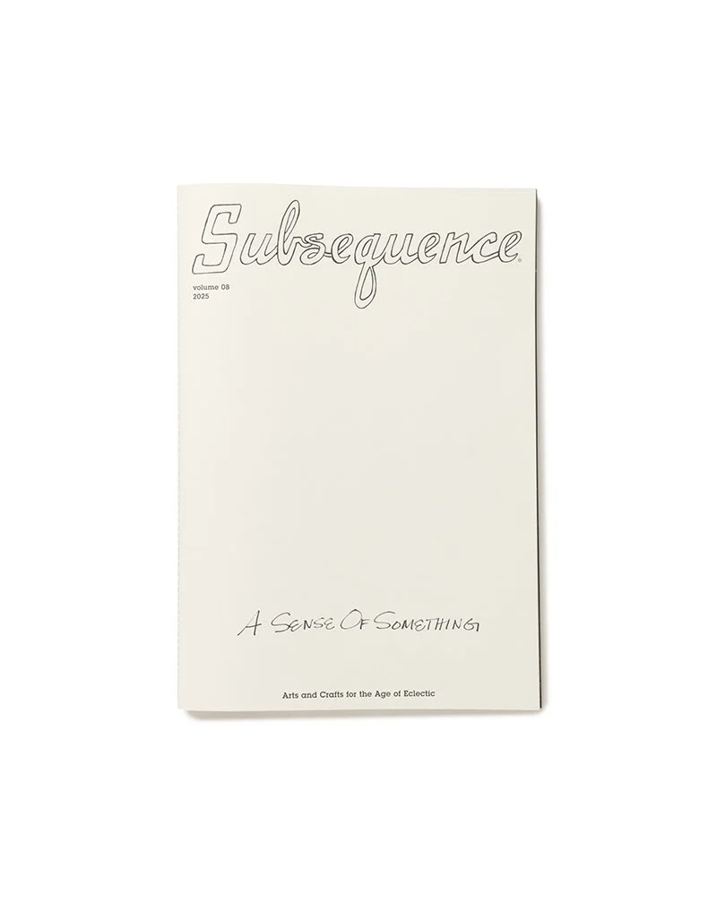 Subsequence Magazine Vol.8 WHITE - 1