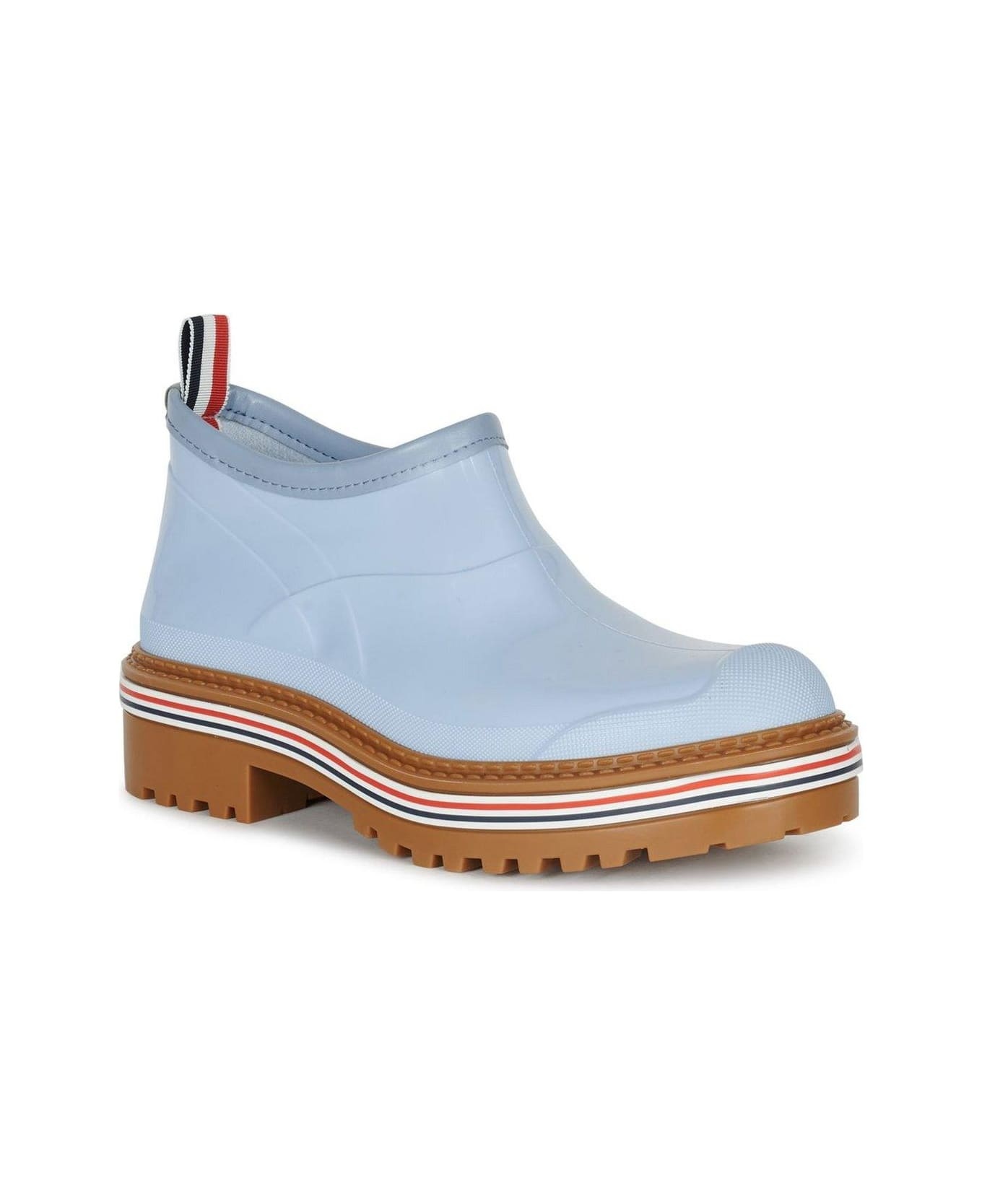 Round Toe Slip-on Boots - 2