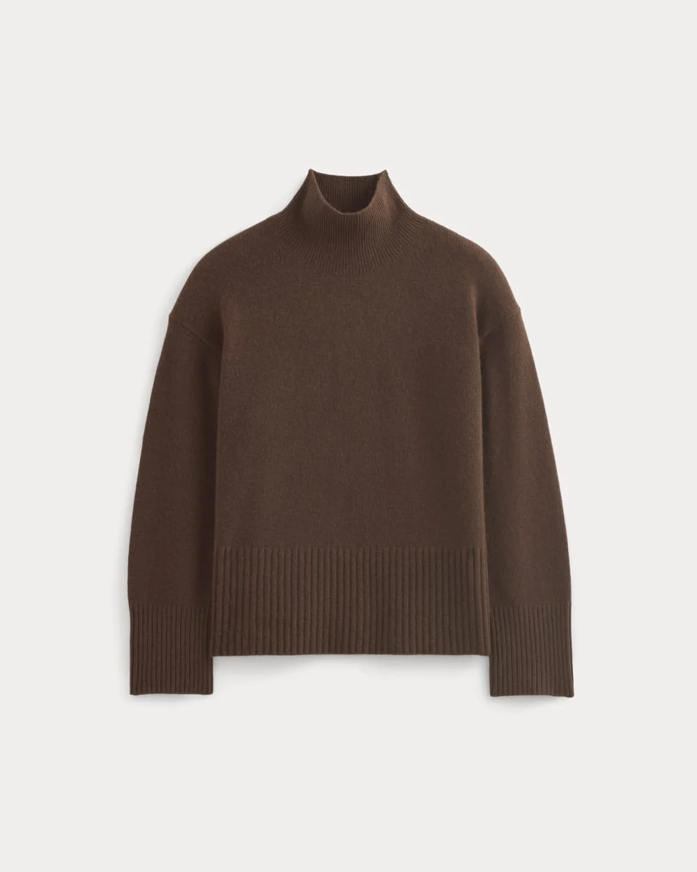 THE BOXY TURTLENECK IN CASHMERE - 1