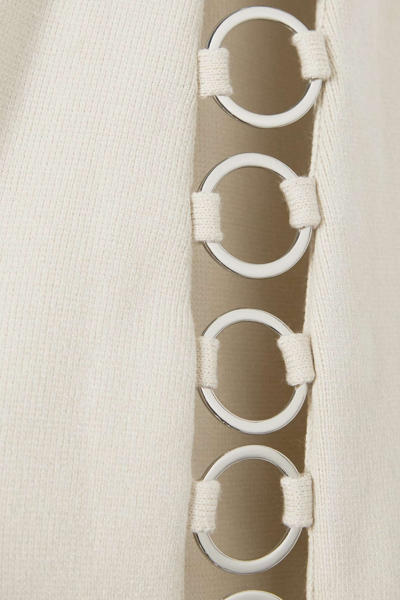 Embellished knitted maxi dress 4