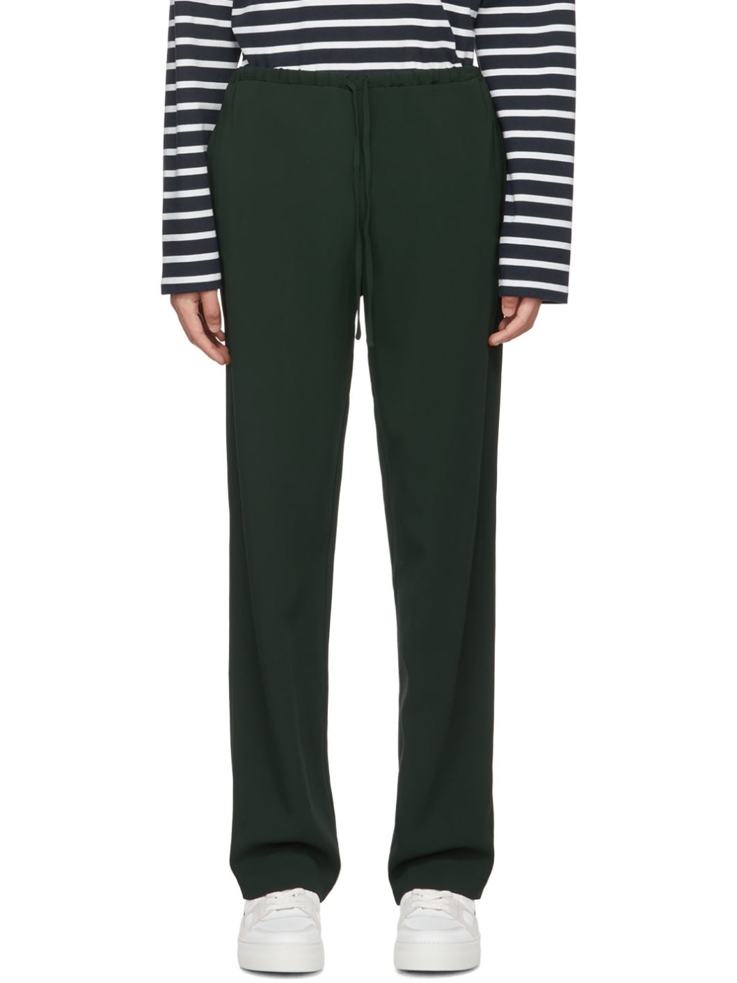 SSENSE Exclusive Green Trousers - 1