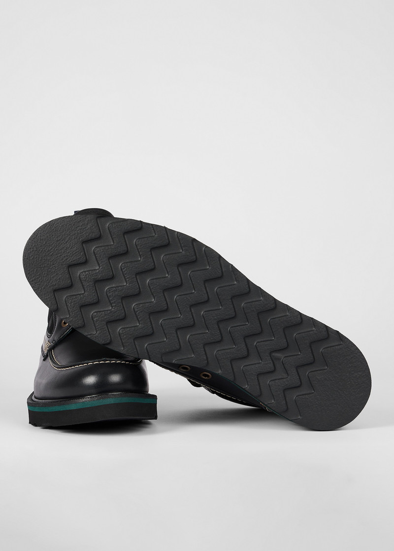 Paul Smith Black 'Curtis' Boots outlook