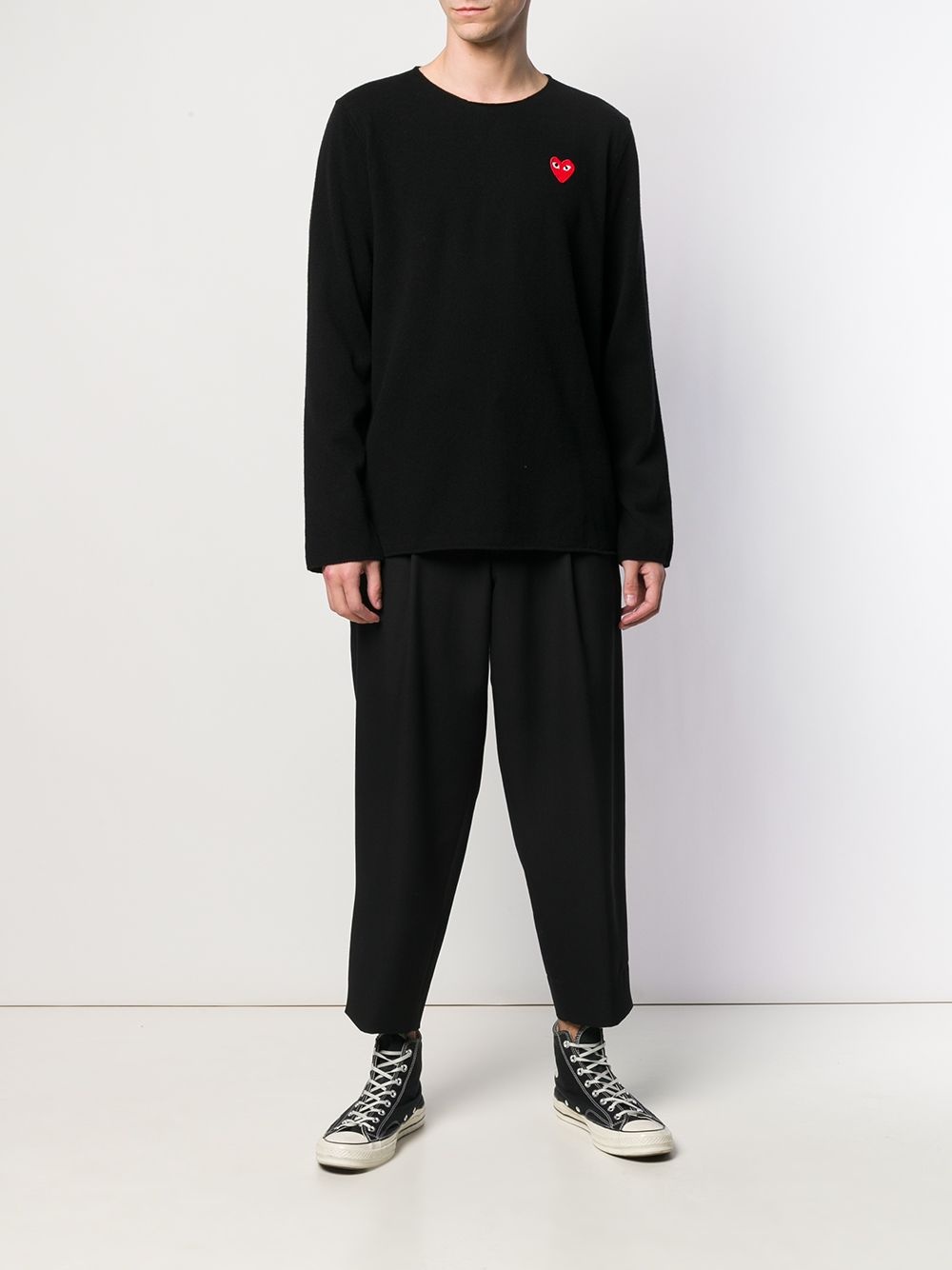 logo patch jumper - 3