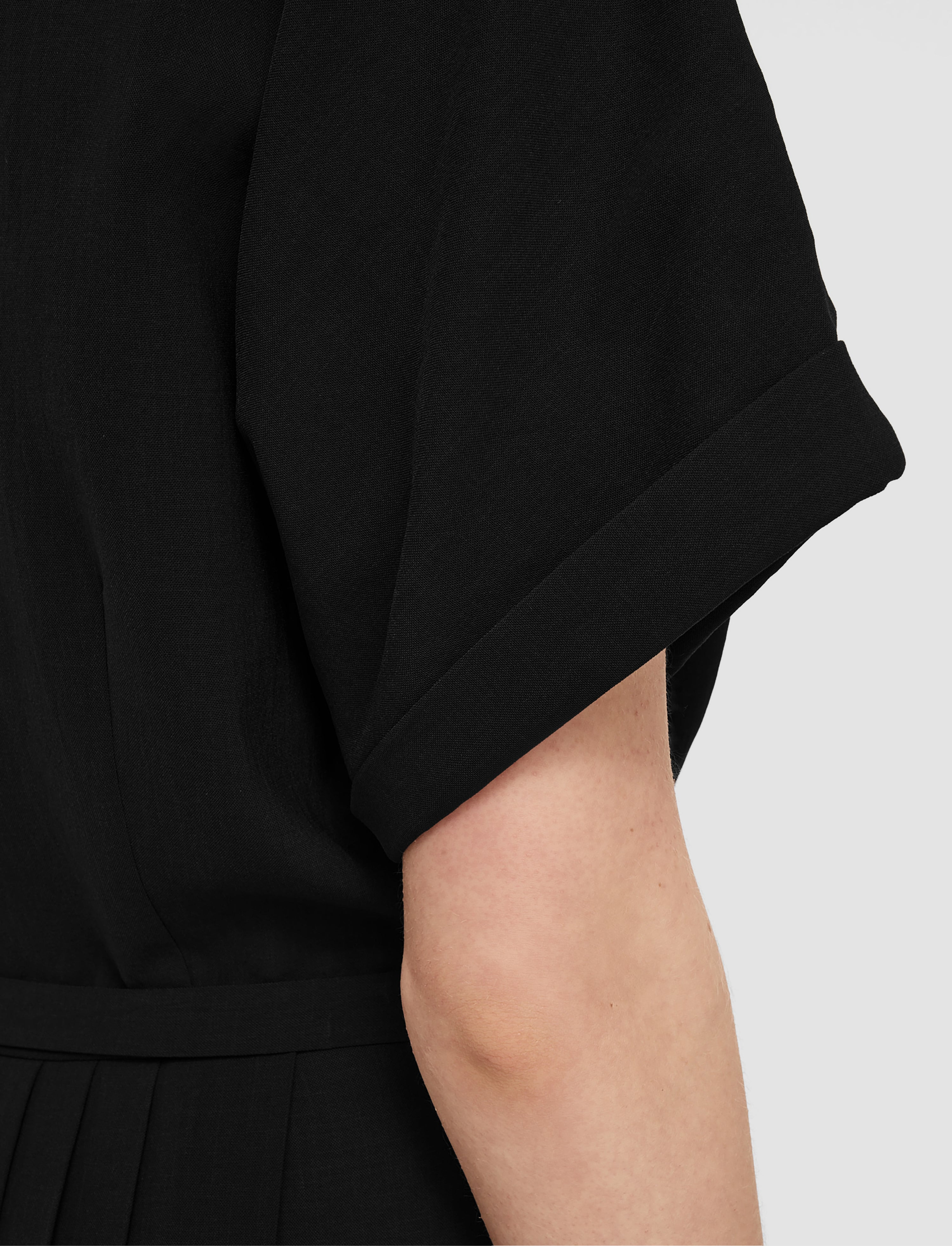 Sofia Airy Plissé Jumpsuit - 4